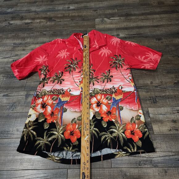 CT Hawaiian Fashion Hawaiian shirt made in Hawaii short sleeve button up L 2223 - Picture 2 of 7